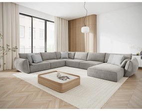 Jasnoszary narożnik (lewostronny) Vanda – Mazzini Sofas