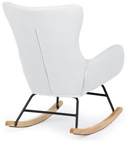 Fotel bujany WT2, biały