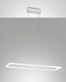Lampa sufitowa wisząca LED Bard 52W biała 3394-45-102 Fabas Luce