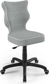 Młodzieżowe krzesło do biurka Petit Black rozmiar 5 (146-176,5 cm)