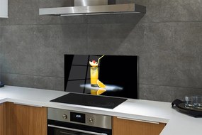 Szkło Ozdobne do Kuchni Słoneczny Koktajl Pomarańczowy