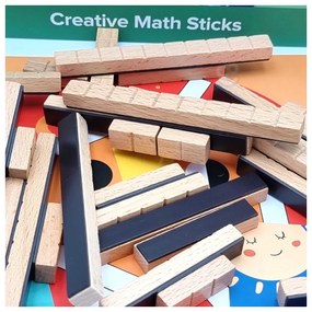 Tooky toy układanka gra logiczna łamigłówki klocki magnetyczne dla dzieci 49 el.