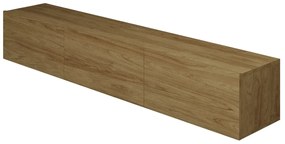 Szafka RTV GABI 180cm dąb hikora wisząca KOCOT MEBLE