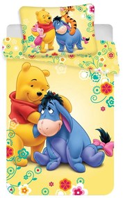 Bawełniana pościel dziecięca do łóżeczka 100x135 cm Winnie-the-Pooh – Jerry Fabrics