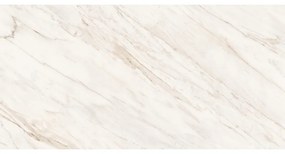 Mexen Angelo White gres szkliwiony rekt. G1, płytka podłogowo-ścienna 120 x 60 cm, połysk - TL156-120-060-00
