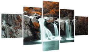 Obraz - Wodospady (125x70 cm)