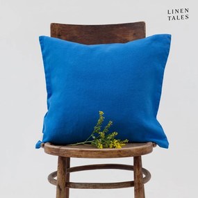 Lniana poszewka na poduszkę 50x50 cm French Blue – Linen Tales