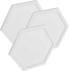 Zestaw rozszerzający 3x ściemnialne panele LED RGBIC/1,8W/230V Wi-Fi Tuya