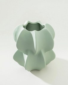 Wazon Petal Green 15x17 cm