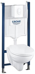 GROHE 39116000 - Zestaw 4 w 1 SOLIDO COMPACT 1,13 m duro-biała