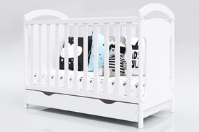 Łóżeczko Adaś2 120/60 z szufladą