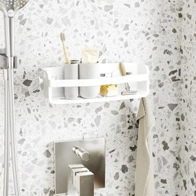 Biała Półka Pod Prysznic Na Przyssawki D3-B10