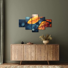 Obraz - Tekstura liści (125x70 cm)