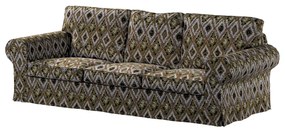 Pokrowiec na sofę Ektorp 3-osobową, rozkładaną, PIXBO