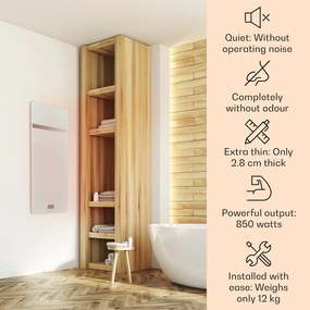 Klarstein Hot Spot Crystal IR Panel grzewczy na podczerwień