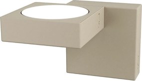 Nowoczesny reflektor ścienny Up, 1 lampa, oprawka GX53, maks. 9 W - konstrukcja metalowa w kolorze piaskowym, nowoczesny design