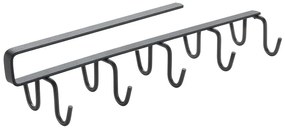 Stalowy drążek do zawieszania w kuchni Myhooks – Metaltex