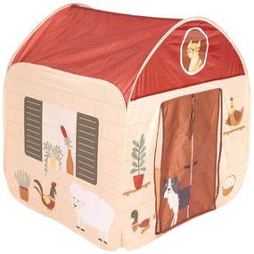 Namiot dla dzieci do pokoju pop up FARM, 85 x 85 cm