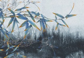 Fototapeta - Bambus na ścianę (196x136 cm)