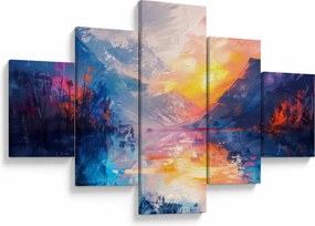 Obraz - Malarstwo krajobrazowe (125x70 cm)