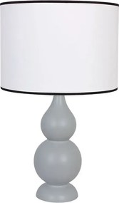 Szara lampka stołowa skandynawska - S223 A8-S24