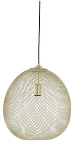 Lampa wisząca w kolorze złota z metalowym kloszem ø 40 cm Moroc – Light &amp; Living