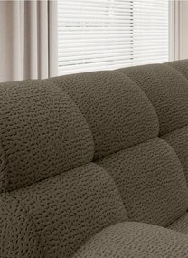 Narożnik COCOON S w układzie L z elektryczną regulacją siedziska Prawostronny w tkaninie JAGUAR 08