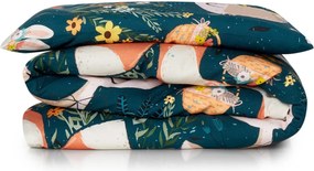 Pościel dla dzieci w leśny wzór 100x135cm