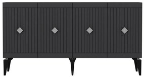 Szafka Midas Anthracite and Silver