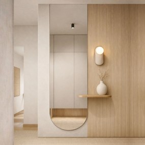 Lustro portalowe bez ramy oszlifowane obracalne bez podświetlenia ARCH SLIM XXL | Różne rozmiary | Różne kolory szkła : Kolor tafli szkła - Srebrny, Rozmiar - 66 x 250 cm