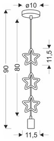 Lampa dziecięca z metalowym kloszem Single – Candellux Lighting