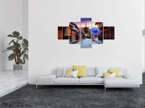 Obraz - Azjatka (125x70 cm)
