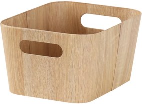 Kitchisimo Zestaw 2 koszyków do przechowywania 31 × 23 × 16 cm, naturalny, L