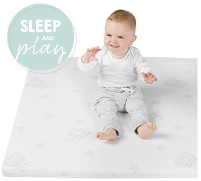 Piankowy materac dziecięcy ze zdejmowanym pokrowcem 95x70 cm Safe Asleep® – Roba