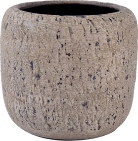 Ceramiczna ręcznie wykonana osłonka na doniczkę ø 16 cm Belmonte – Ego Dekor