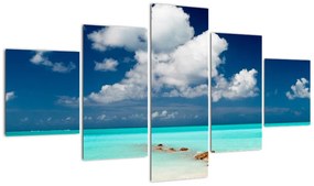 Obraz - Tropikalna plaża (125x70 cm)