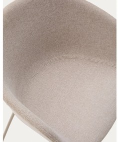 Beżowe krzesło Yvette – Kave Home