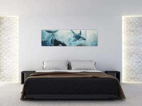 Obraz - Malowidło podwodne (170x50 cm)