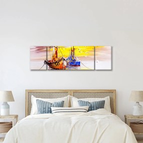 Obraz - Obraz statku (170x50 cm)