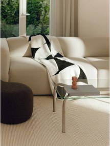 Czarno-kremowy koc 150x200 cm Tul – noo.ma