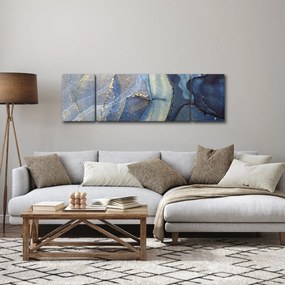 Obraz - Abstrakcja z użyciem tuszu alkoholowego (170x50 cm)