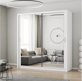 Szafa z drzwiami przesuwnymi MILAN 203 cm