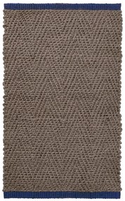 Brązowy dywan z juty 50x80 cm Notes – Mette Ditmer Denmark