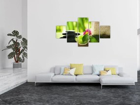 Obraz narzędzi do masażu (125x70 cm)