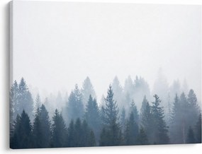 Obraz - Mglisty las (70x50 cm)