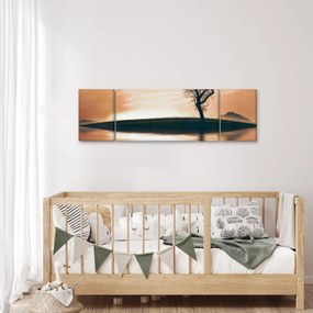Obraz drzewa na wyspie (170x50 cm)
