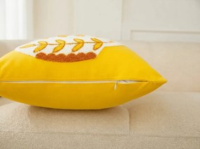 Poszewka na poduszkę VAZONIE 45x45 cm, żółty