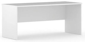 Biurko INTEGRO, 740 x 1750 x 700 mm, biały