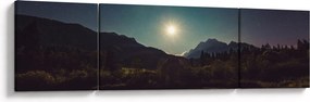 Obraz - nocne niebo (170x50 cm)