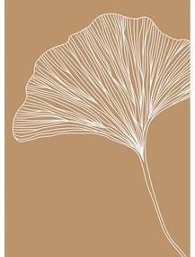 Plakat 29x41 cm Gingko – Veronika Boulová